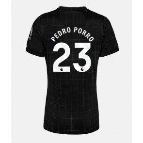 Tottenham Hotspur Pedro Porro #23 Segunda Equipación Mujer 2025-26 Manga Corta